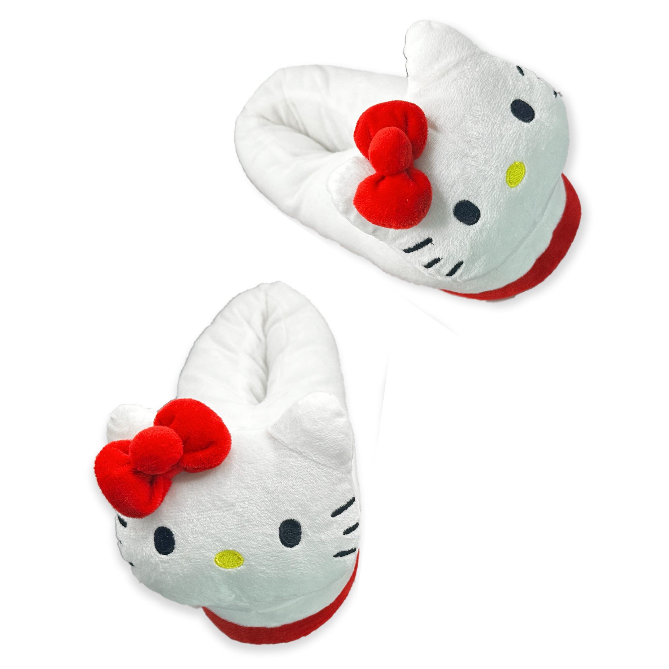 3D Hello Kitty Plush Fuzzy Babba Slippers