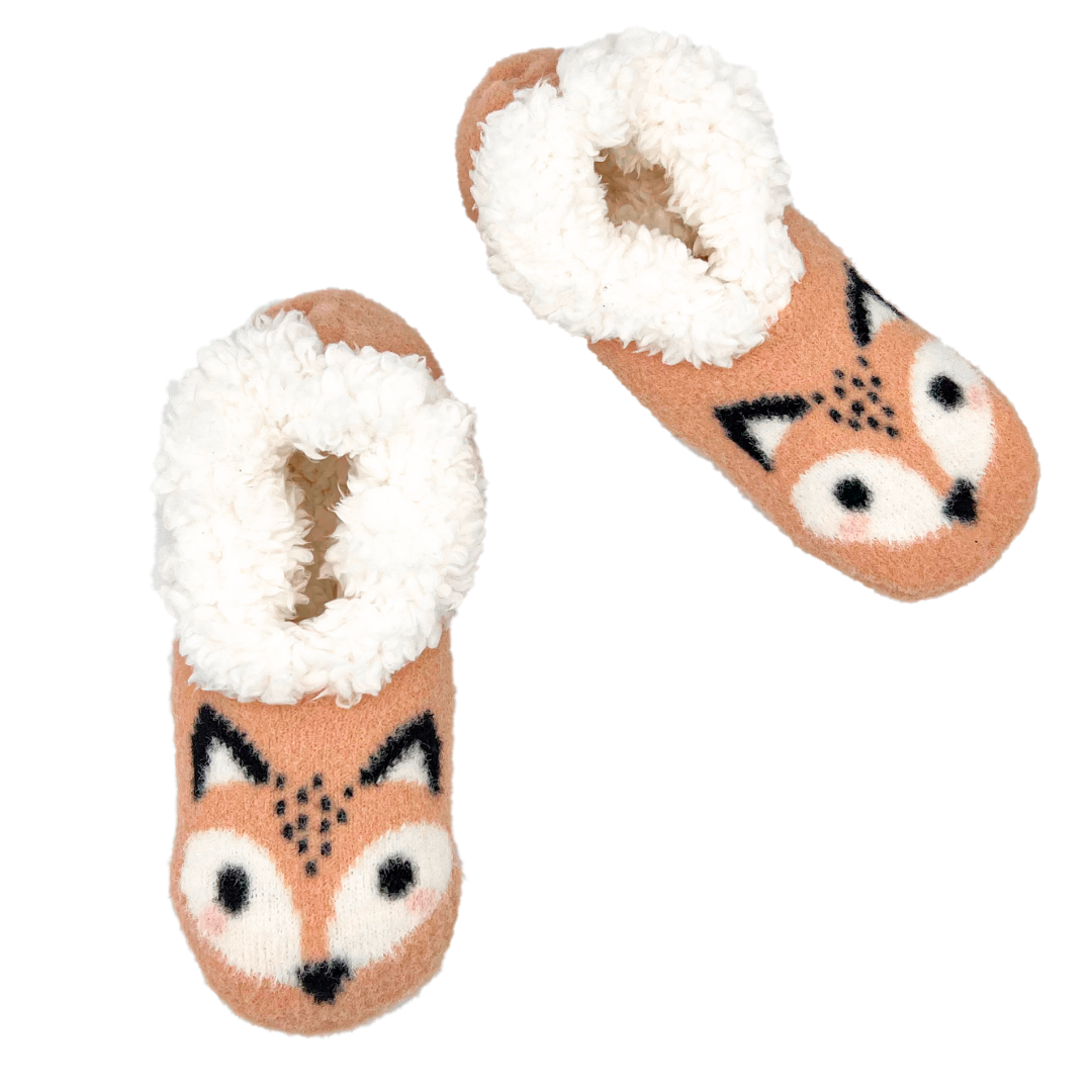 Women’s Fox Critter Knitter Slipper Sock
