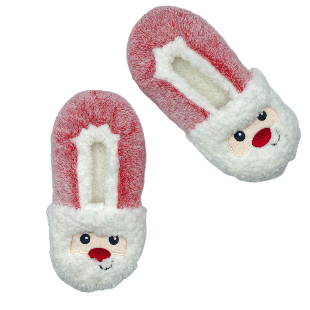 Santa 2024 slippers kids