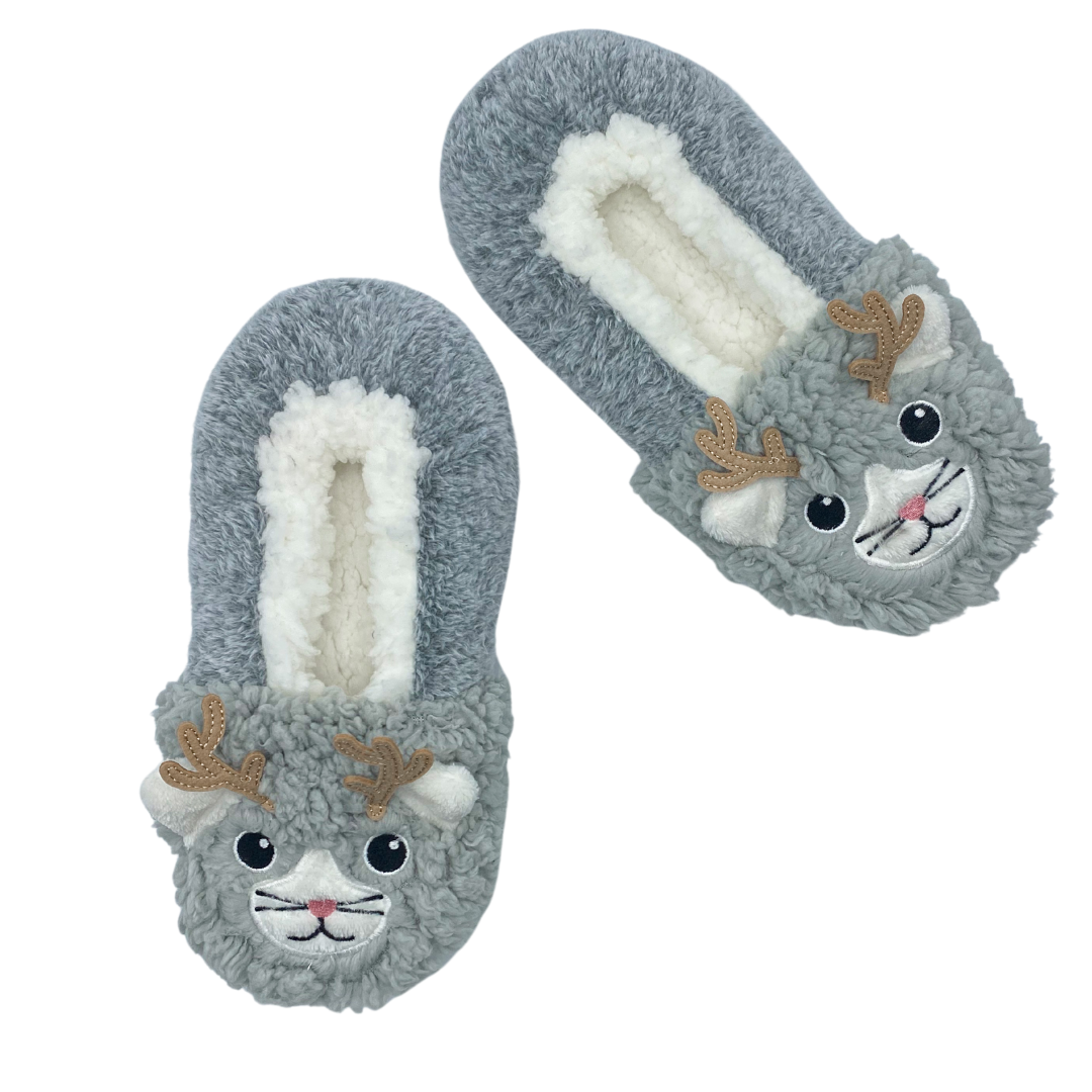 Reindeer slipper socks hotsell