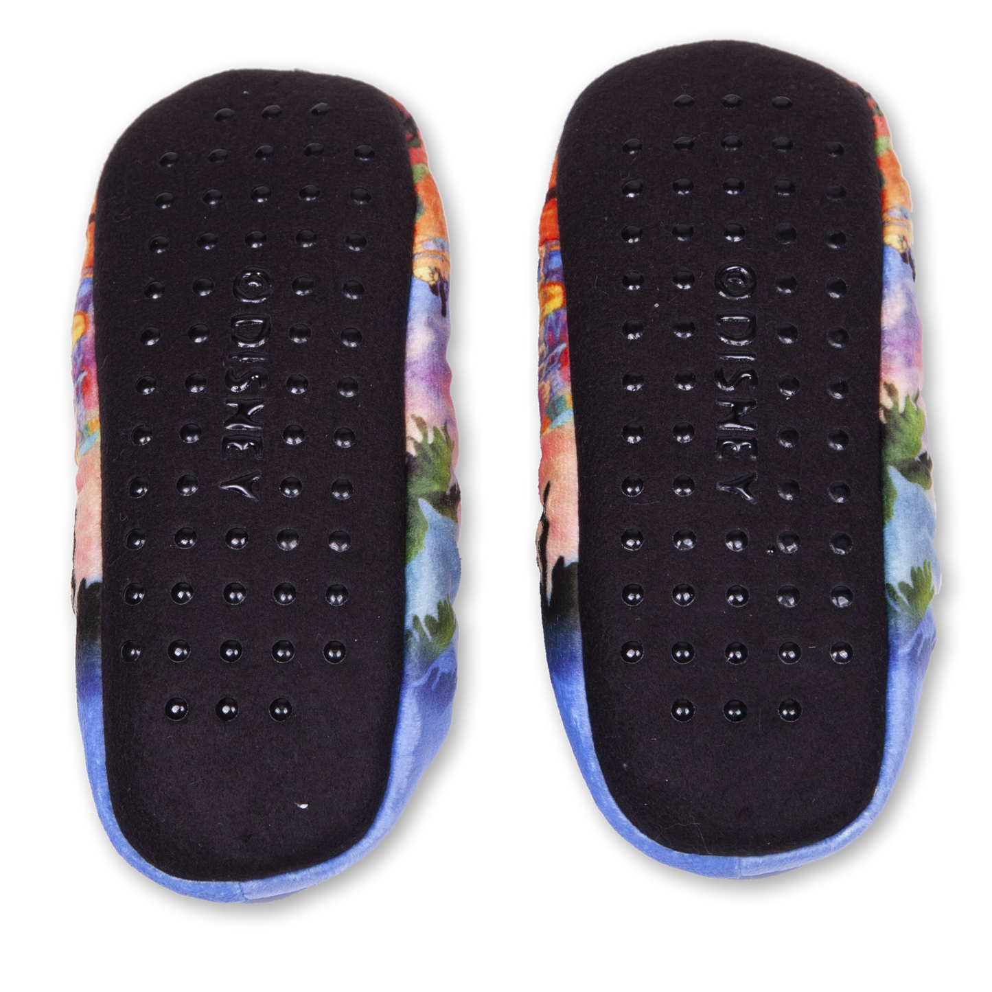Women's Lilo and Stitch Slipper Socks with Gripper Bottoms