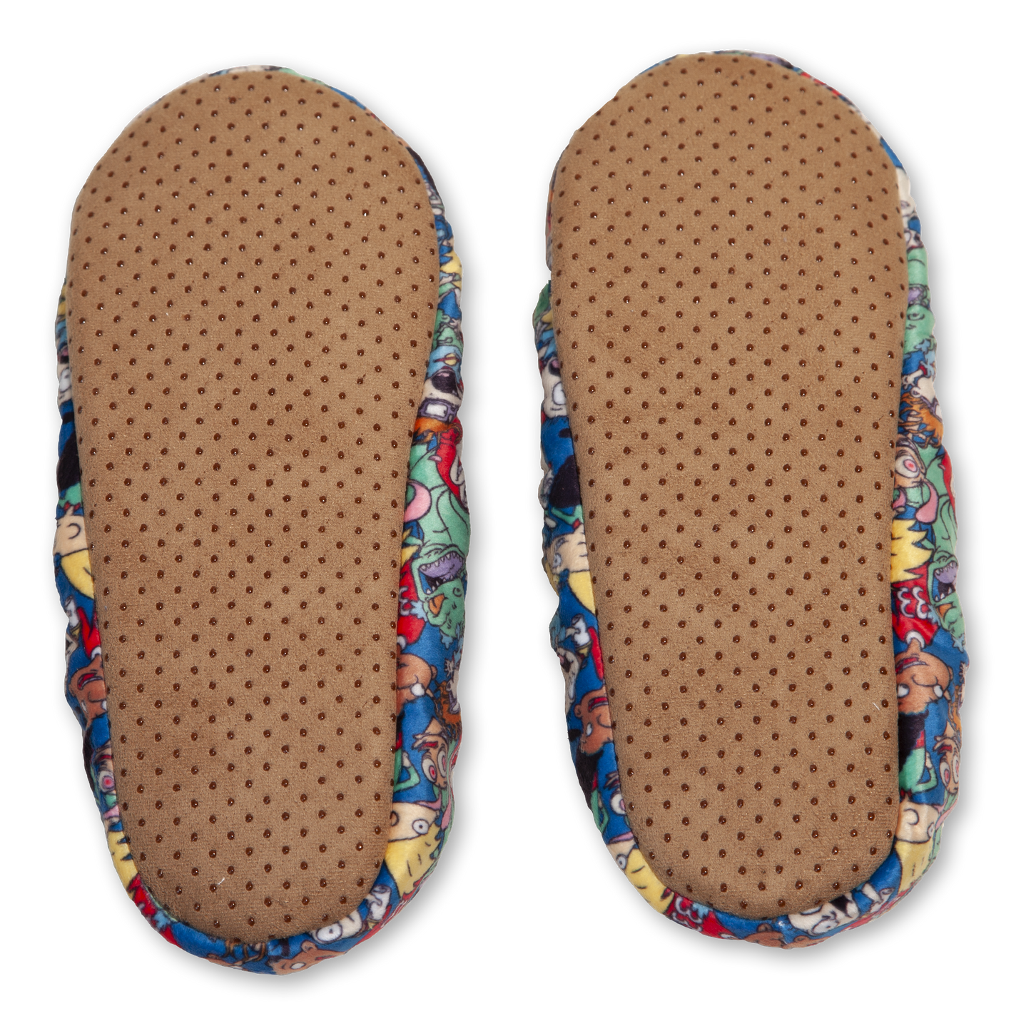 Men's Rugrats Slipper Socks with Gripper Bottoms