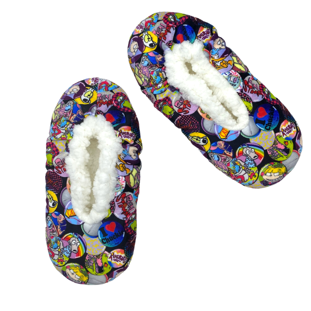 Men's fuzzy hotsell babba slippers