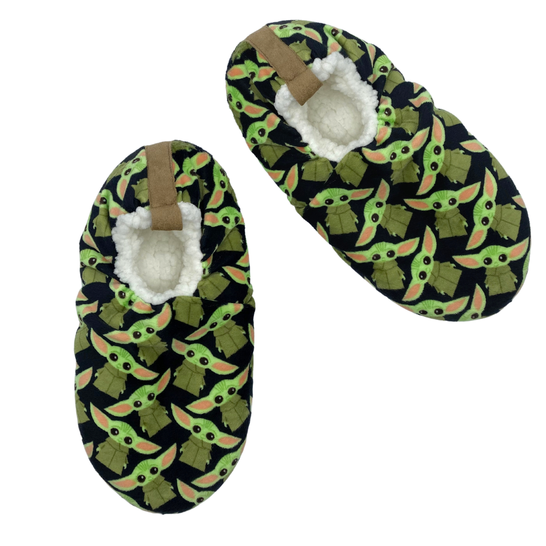 The Child Printed Fuzzy Babba Slipper Sock