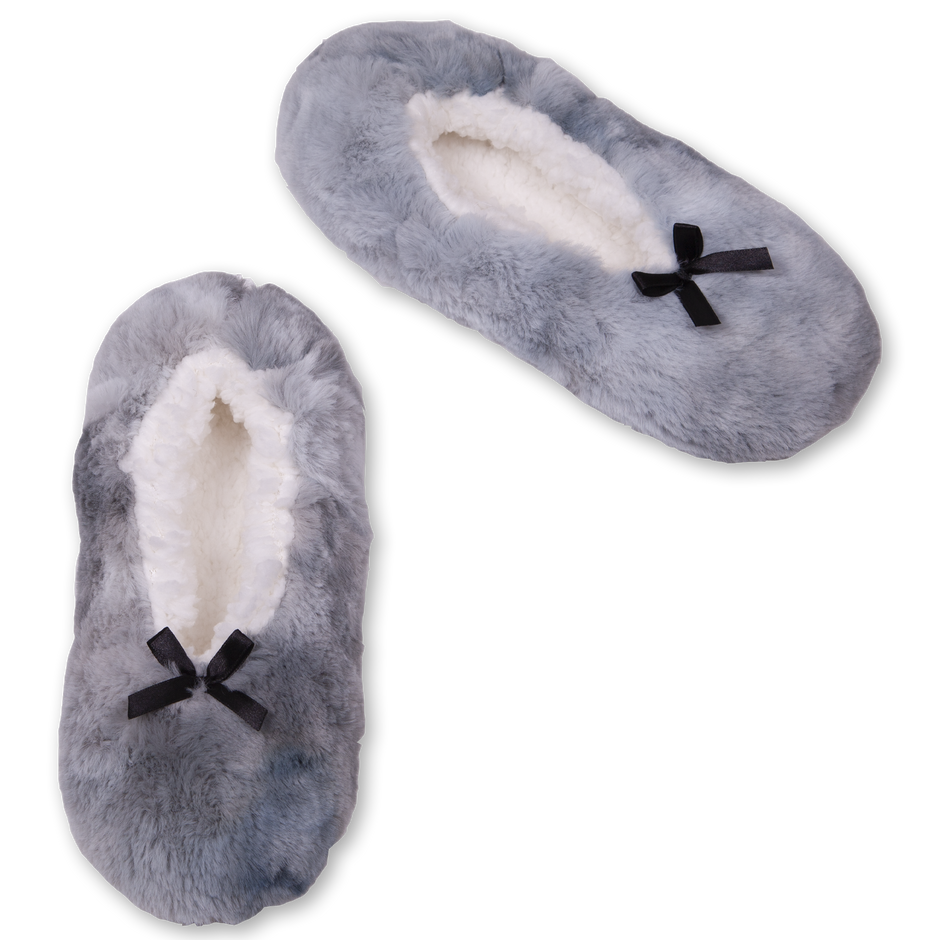 Womens Soft Slippers Fuzzy Babba 0749