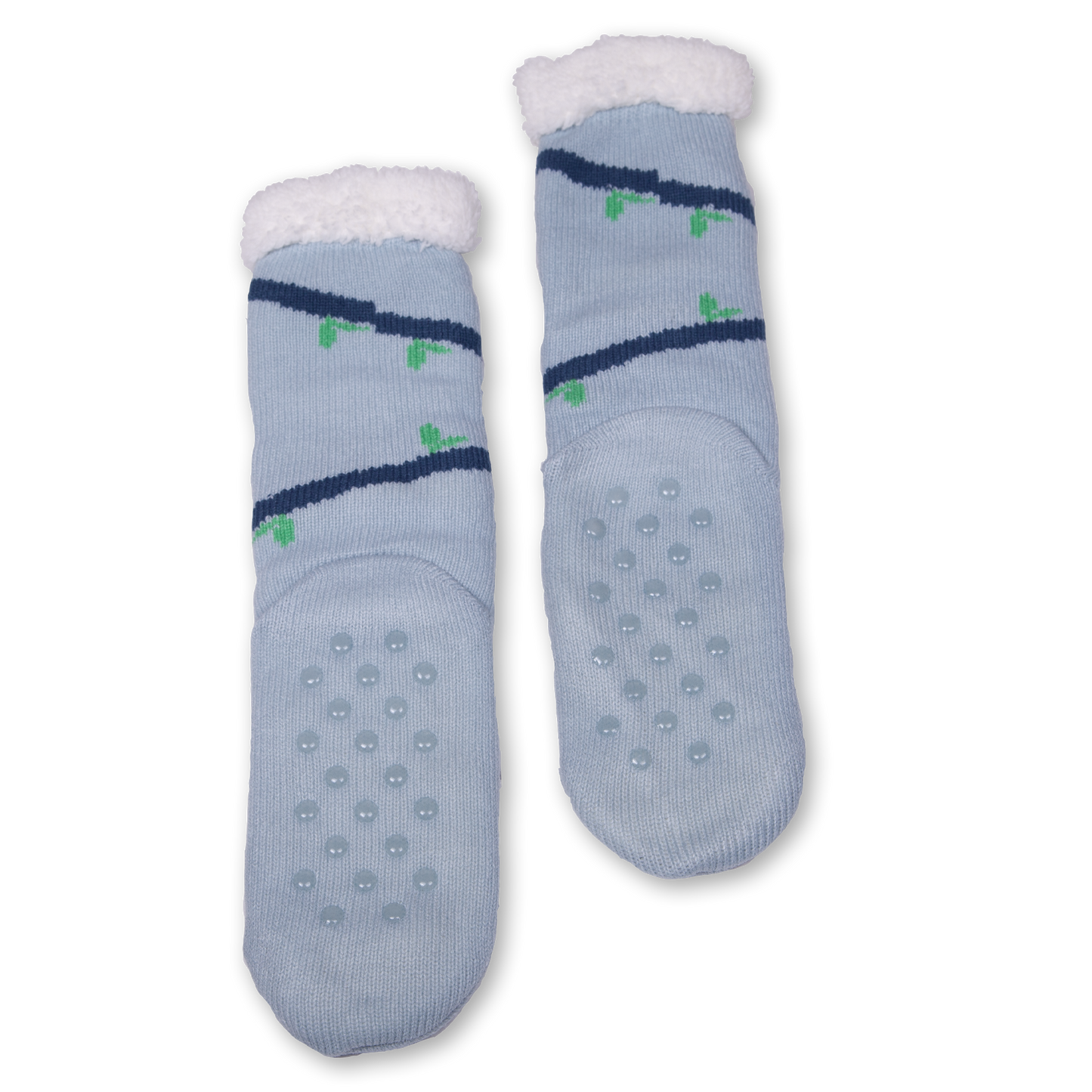 Adult's Koala Cozy Warmer Slipper Socks with Sherpa Lining