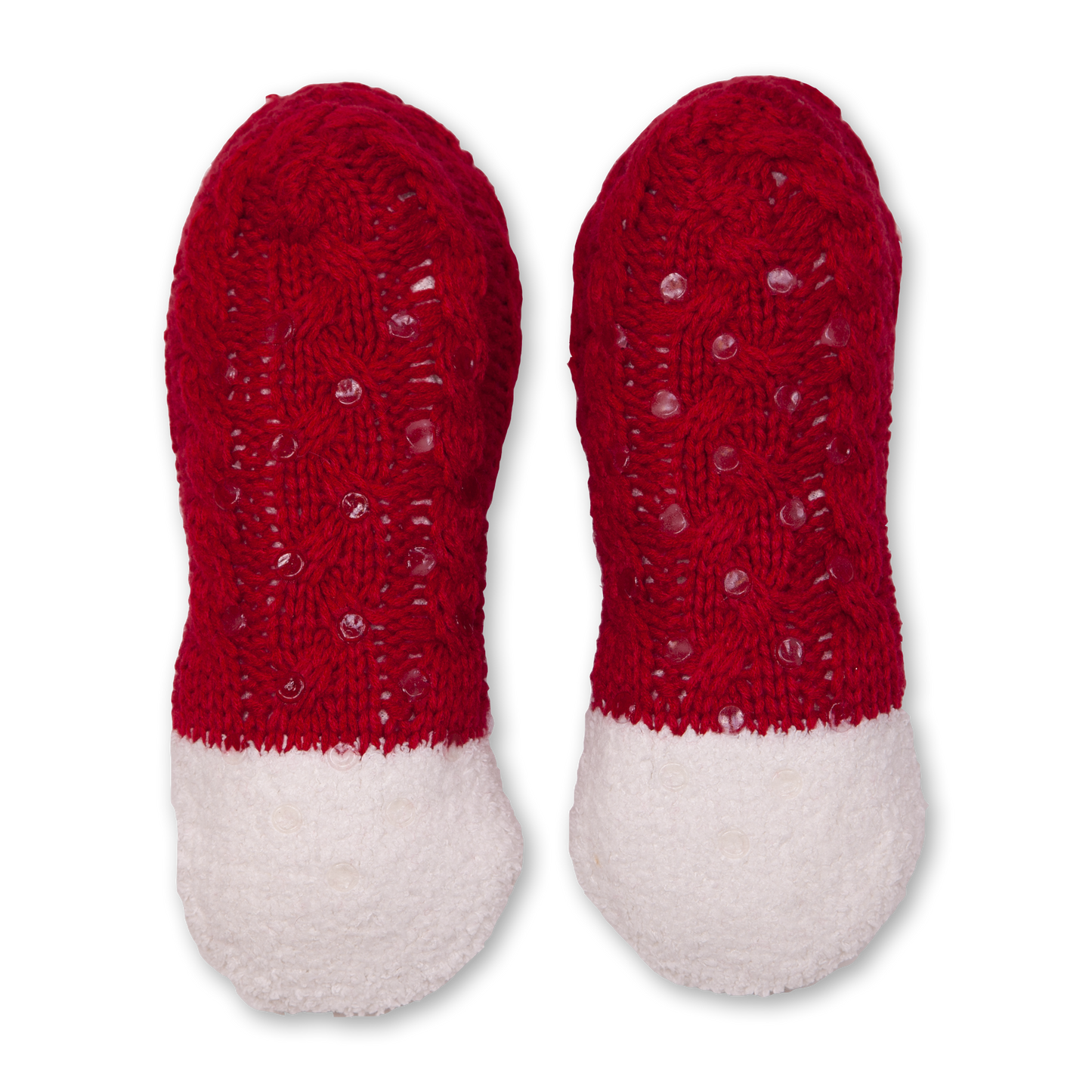 Women's Holiday Santa Slipper Socks