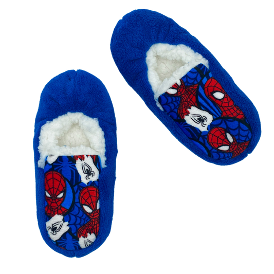 Spiderman Loafer Slipper Sock with Grippers