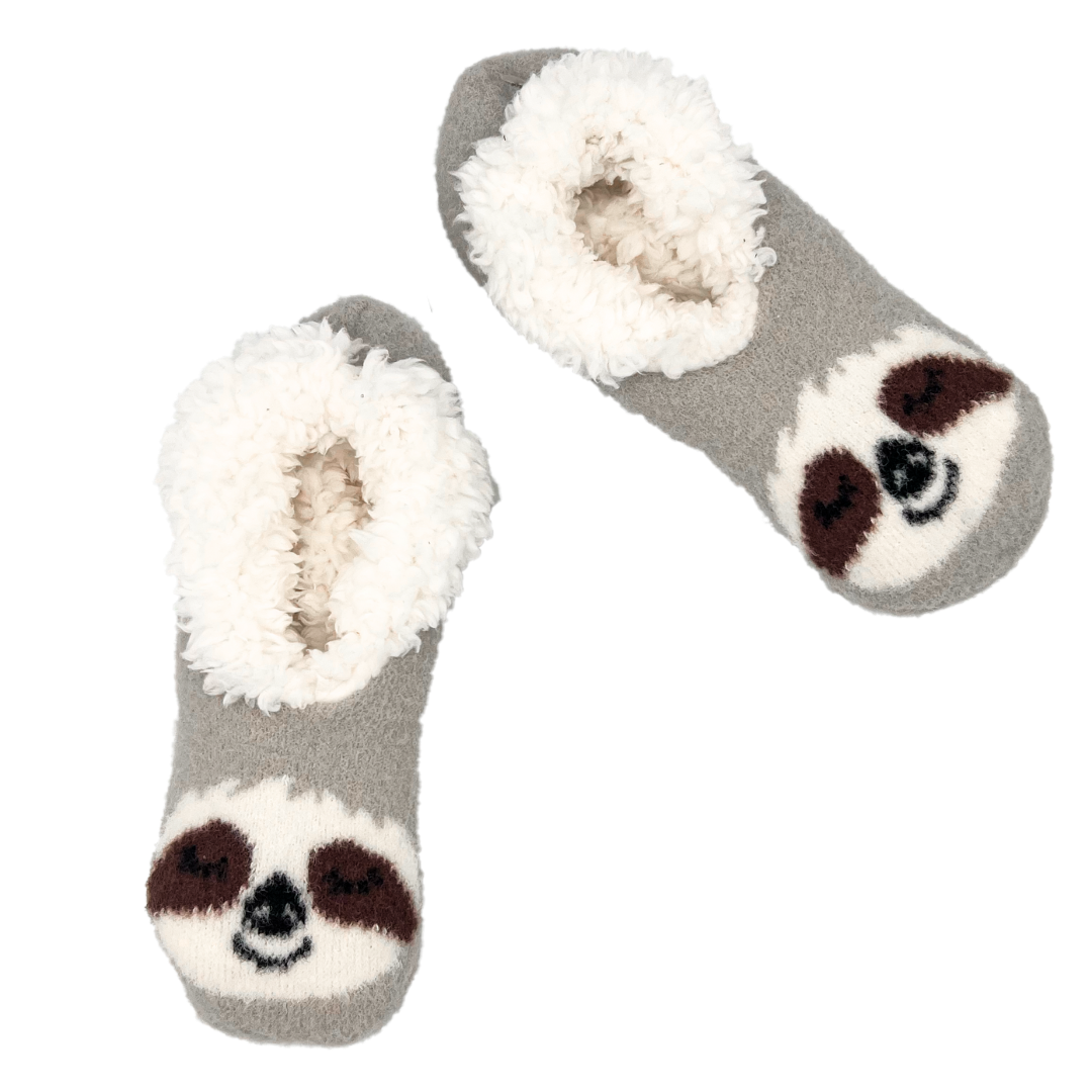 Women’s Sloth Critter Knitter Slipper Sock