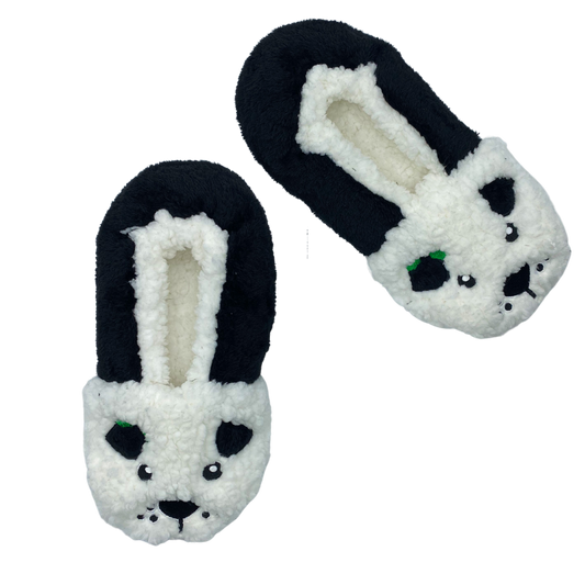 Holly Dog Holiday Dreamy Babba Slipper Socks with Grippers