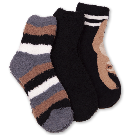 Sloth Ultimate Cozy Slipper Socks 3 Pack