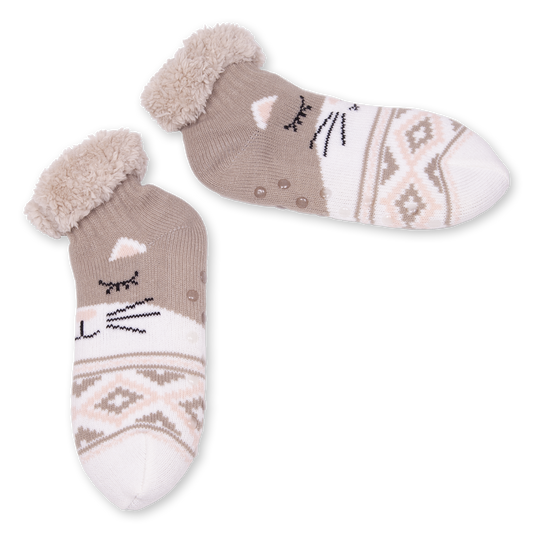 72 Pairs Furry Slipper Socks For Women Kitten Fluffy And Sherpa Socks - Womens  Thermal Socks - at 
