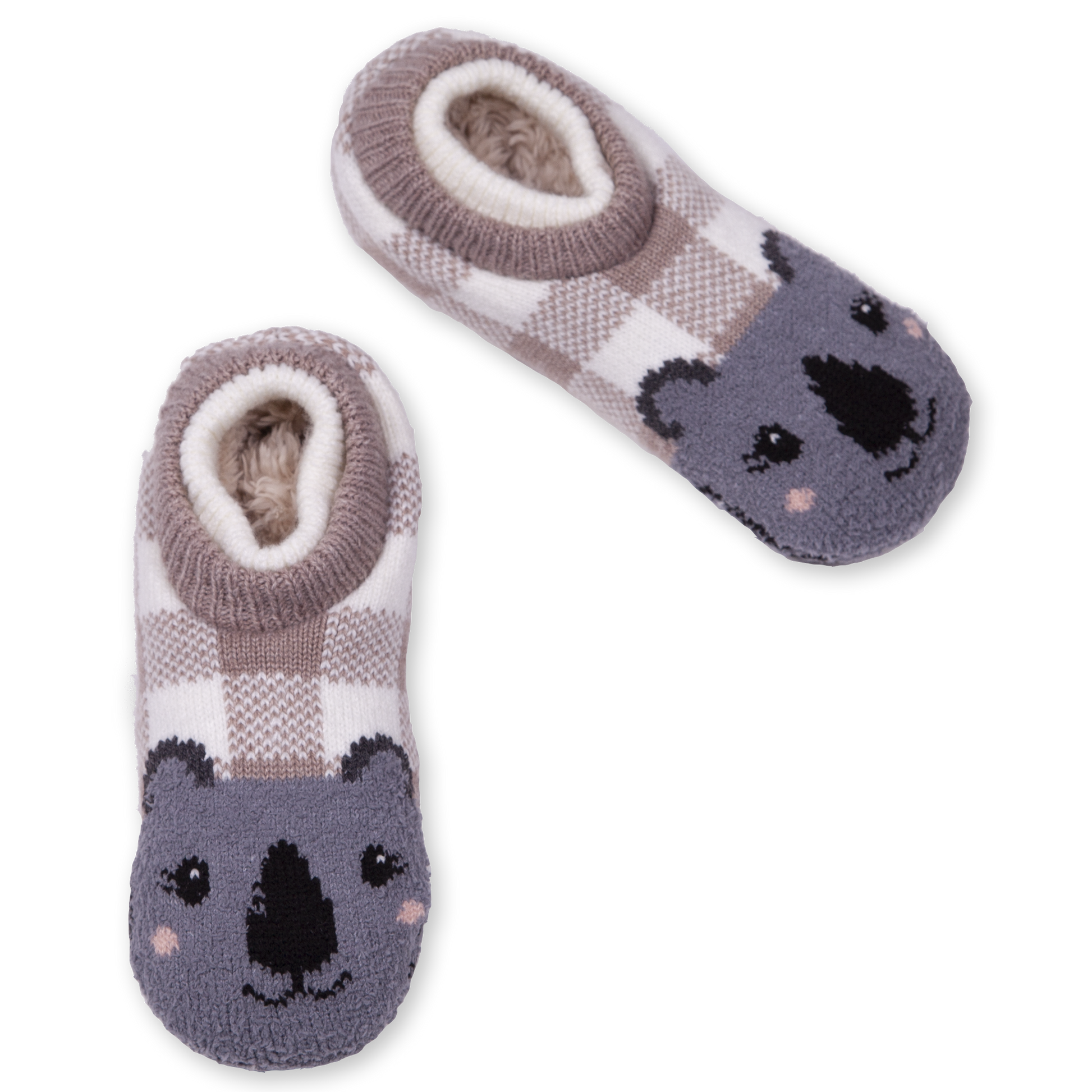 Womens fuzzy 2025 babba slippers