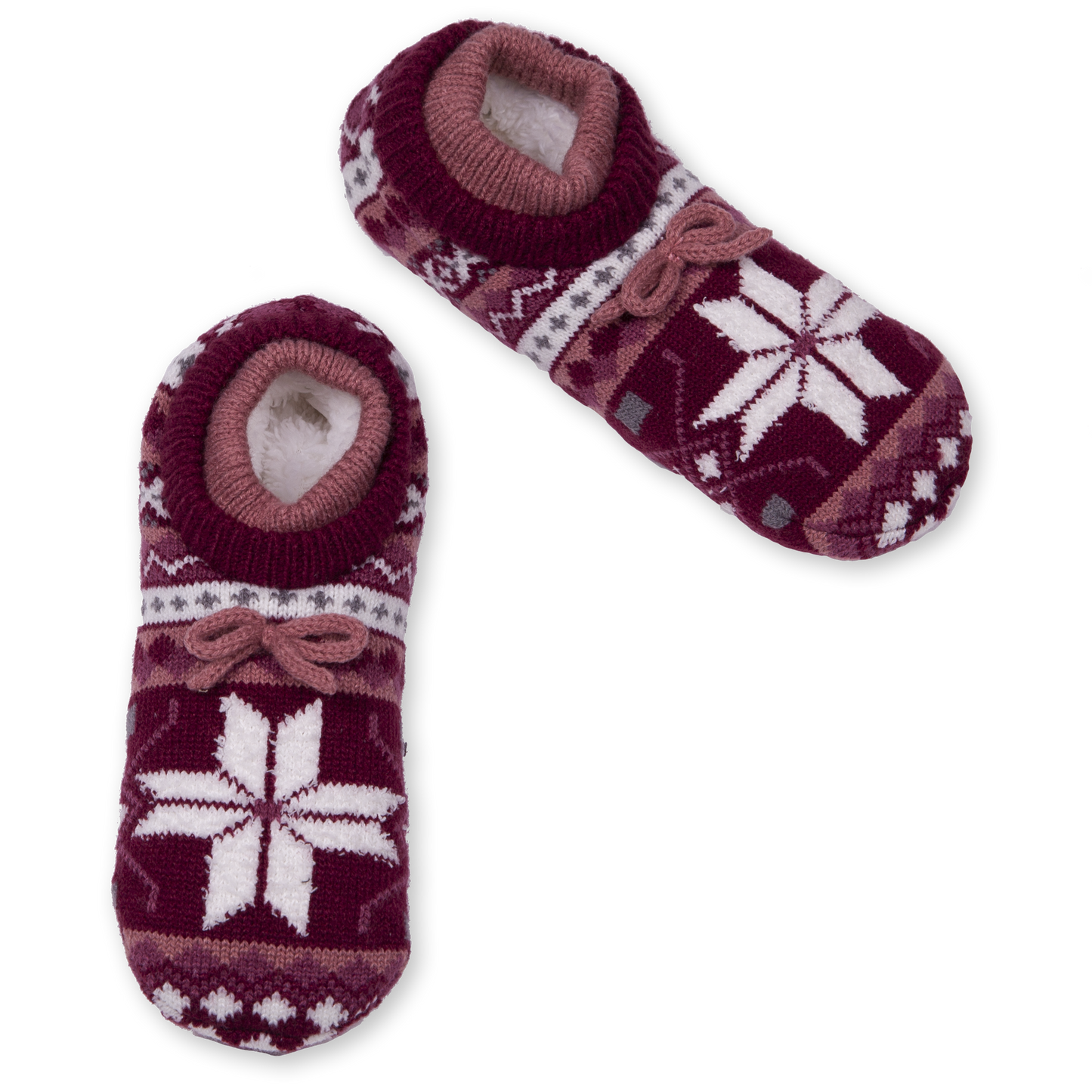 Women's Snowflake Kritter Knitterª Slipper Sock