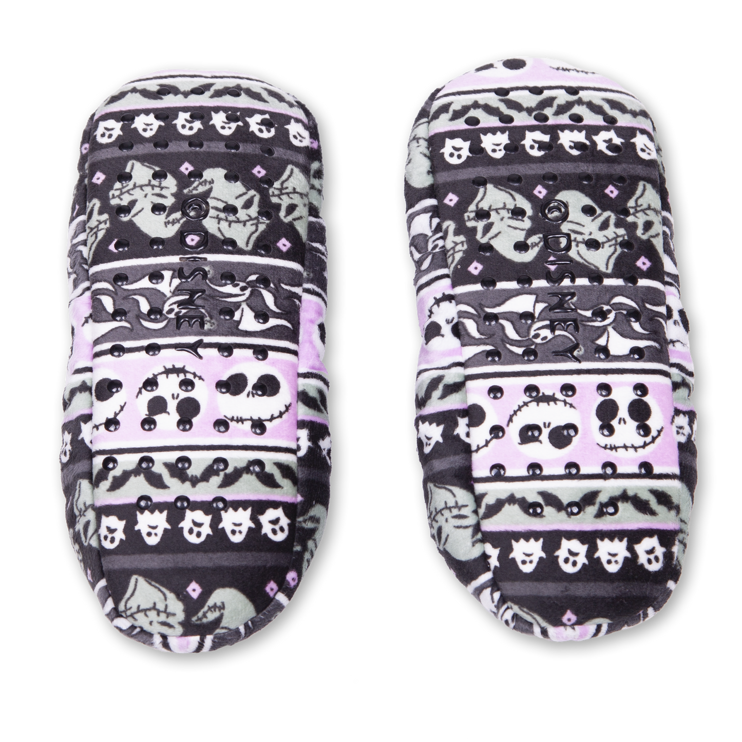 Women's Nightmare Before Christmas Slipper Socks with Gripper Bottoms