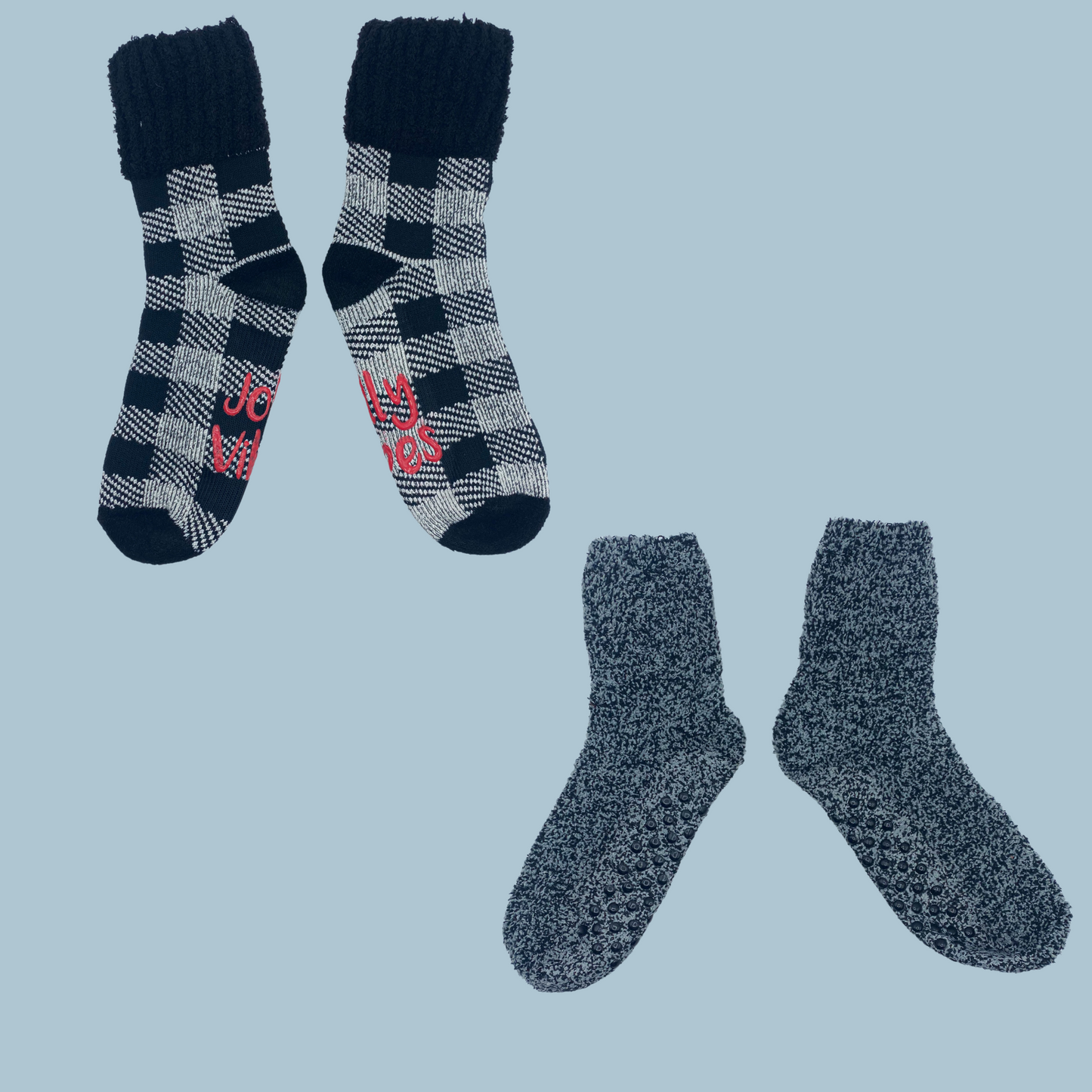 Cozy socks 2025 with grippers