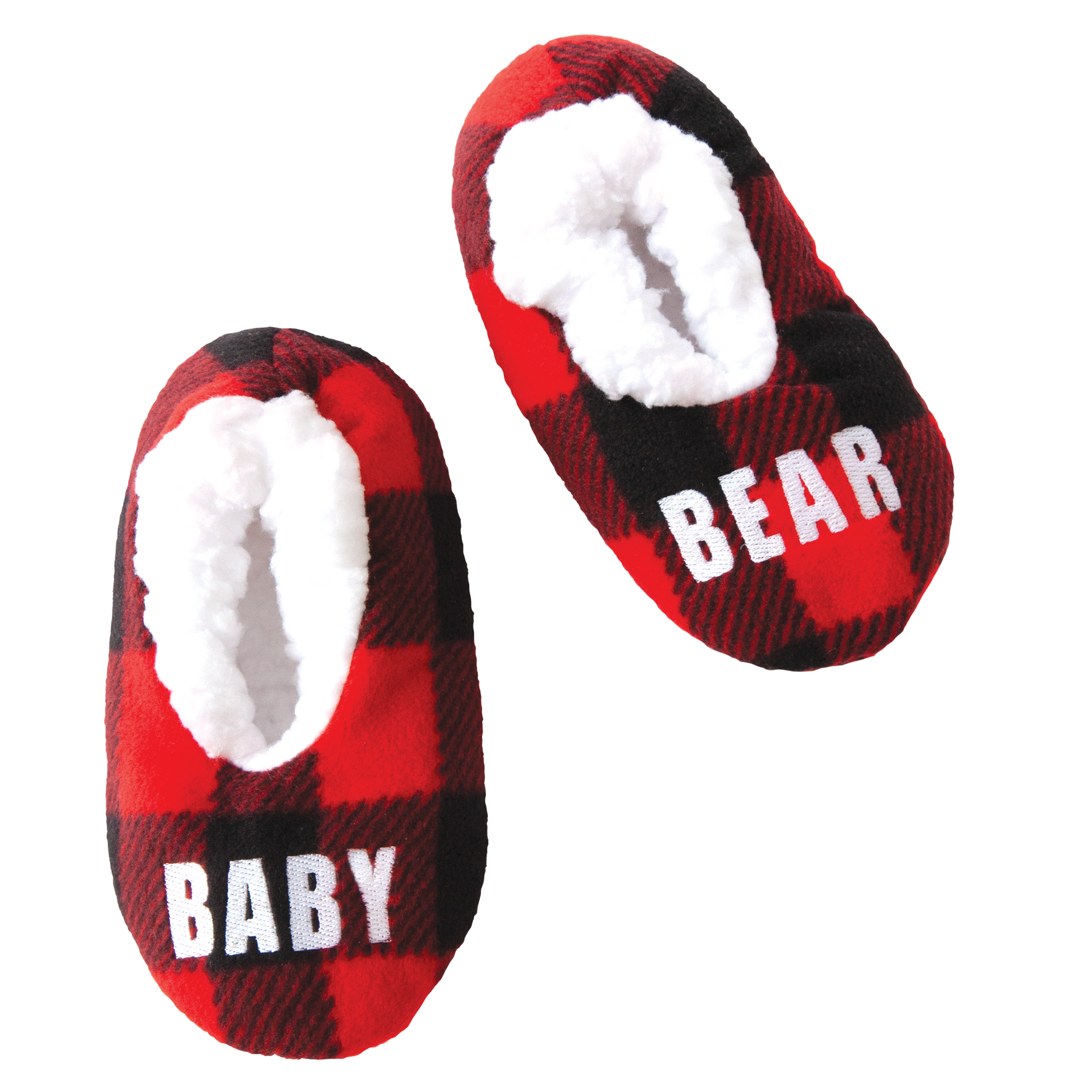 Bear Family Holiday Slipper Socks I Men I Fuzzy Babba