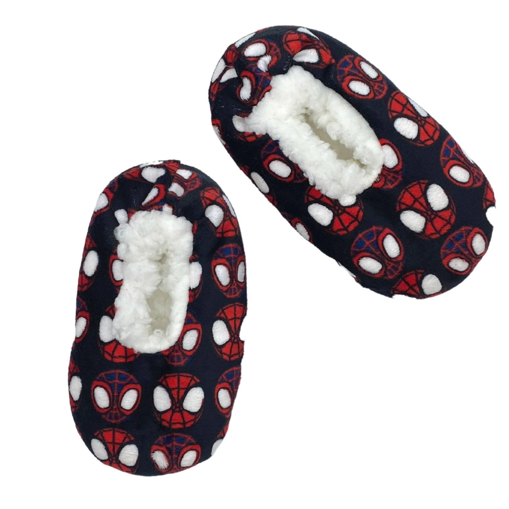 Kid's Spidey & Friends Fuzzy Babba Slipper Sock