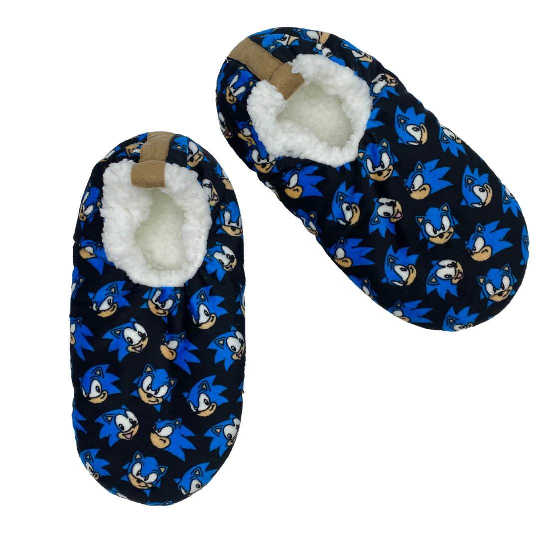 Sonic Fuzzy Babba Slipper Sock